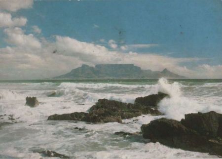 Südafrika - Table Mountain - Tafelberg - from Blouberg Strand - 1994 Südafrika - Table Mountain - Tafelberg - from Blouberg Strand - 1994
