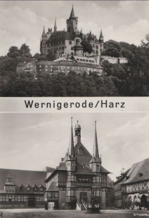 Wernigerode - mit 2 Bildern - 1958 Wernigerode - mit 2 Bildern - 1958