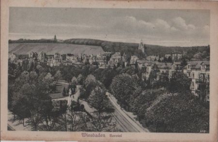 Wiesbaden - Nerotal - ca. 1950 Wiesbaden - Nerotal - ca. 1950