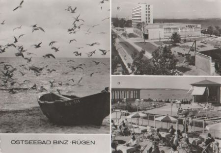 Binz - u.a. Konzertpavillon - ca. 1985 Binz - u.a. Konzertpavillon - ca. 1985