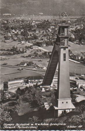 Garmisch-Partenkirchen - Olympia Skistadion - 1957 Garmisch-Partenkirchen - Olympia Skistadion - 1957