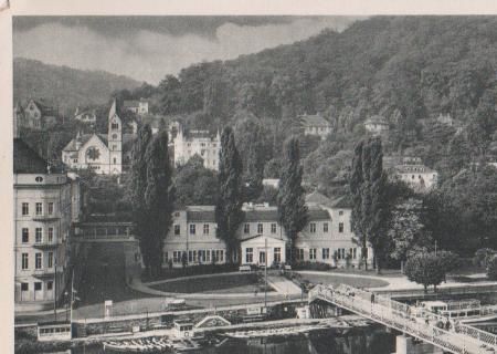 Bad Ems mit Quellenturm - 1957 Bad Ems mit Quellenturm - 1957