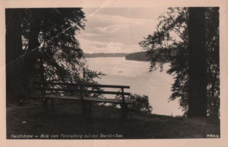 Stechlin-Neuglobsow - Blick vom Fenchalberg - 1960 Stechlin-Neuglobsow - Blick vom Fenchalberg - 1960