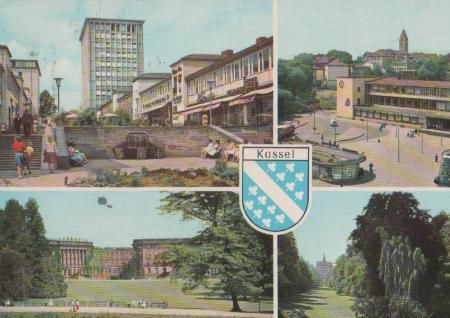 Kassel - 4 Bilder - 1965 Kassel - 4 Bilder - 1965