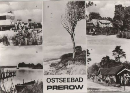 Prerow - u.a. Hauptrettungsturm - 1986 Prerow - u.a. Hauptrettungsturm - 1986
