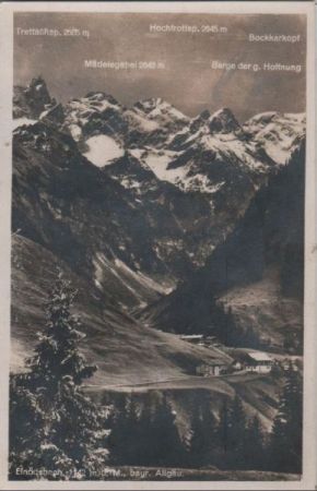 Oberstdorf-Einödsbach - ca. 1950 Oberstdorf-Einödsbach - ca. 1950