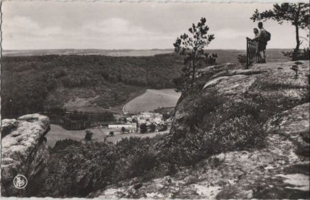 Luxemburg - Berdorf - Vue prise de la Ile du Diable - ca. 1960 Luxemburg - Berdorf - Vue prise de la Ile du Diable - ca. 1960