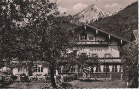 Schleching-Ettenhausen - Pension Edelweiß - ca. 1960 Schleching-Ettenhausen - Pension Edelweiß - ca. 1960