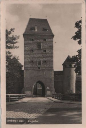 Amberg - Ziegeltor - 1950 Amberg - Ziegeltor - 1950