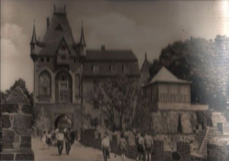 Meißen - Blick von der Schloßbrücke - 1968 Meißen - Blick von der Schloßbrücke - 1968
