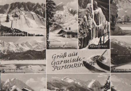 Garmisch-Partenkirchen u.a. Skistadion - 1961 Garmisch-Partenkirchen u.a. Skistadion - 1961