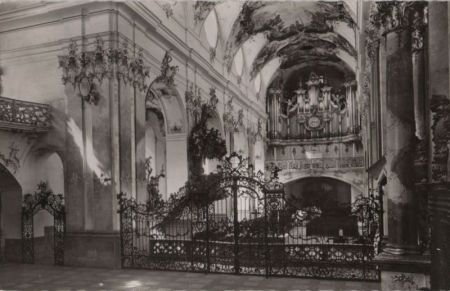 Amorbach - Abteikirche, Orgel - 1957 Amorbach - Abteikirche, Orgel - 1957