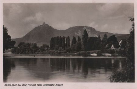 Bad Honnef - Rhein-Idyll - ca. 1955 Bad Honnef - Rhein-Idyll - ca. 1955