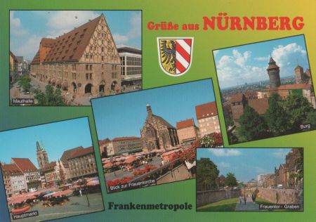 Nürnberg - u.a. Mauthalle - ca. 1995 Nürnberg - u.a. Mauthalle - ca. 1995