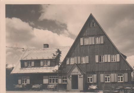 Altenberg - Waldschänke Altes Raupennest - 1954 Altenberg - Waldschänke Altes Raupennest - 1954