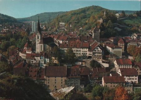 Schweiz - Baden - die Altstadt - 1978 Schweiz - Baden - die Altstadt - 1978