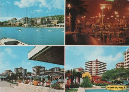 Slowenien - Portoroz - mit 4 Bildern - 1971 Slowenien - Portoroz - mit 4 Bildern - 1971