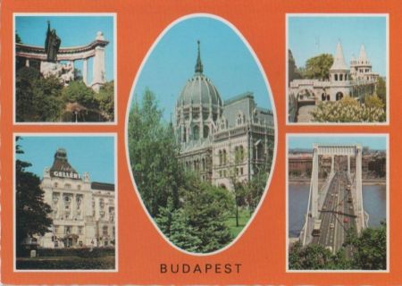 Ungarn - Budapest - mit 5 Bildern - ca. 1975 Ungarn - Budapest - mit 5 Bildern - ca. 1975