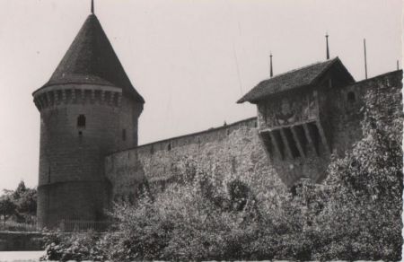Schweiz - Estavayer-le-Lac - Porte du Camus - ca. 1960 Schweiz - Estavayer-le-Lac - Porte du Camus - ca. 1960