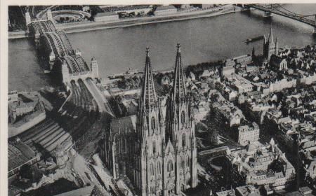 Köln - Luftbild - ca. 1960 Köln - Luftbild - ca. 1960