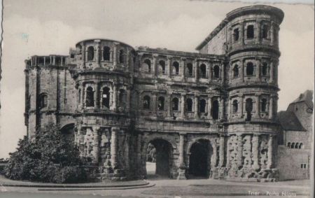 Trier - Porta Nigra - 1960 Trier - Porta Nigra - 1960