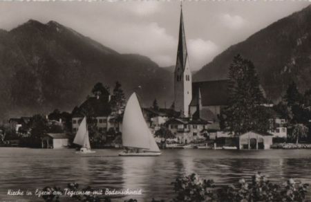 Rottach-Egern - Kirche - ca. 1960 Rottach-Egern - Kirche - ca. 1960