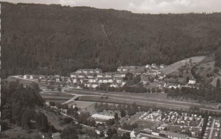 Bad Liebenzell - Campingplatz und Schwimmbad - 1964 Bad Liebenzell - Campingplatz und Schwimmbad - 1964