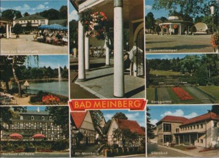 Bad Meinberg - u.a. Blick zur Wandelhalle - 1979 Bad Meinberg - u.a. Blick zur Wandelhalle - 1979