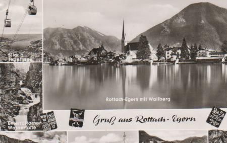 Rottach-Egern - Tegernsee, Enterrottacher Wasserfälle, Rottach-Egern mit Wallberg, Plankenstein Rottach-Egern - Tegernsee, Enterrottacher Wasserfälle, Rottach-Egern mit Wallberg, Plankenstein