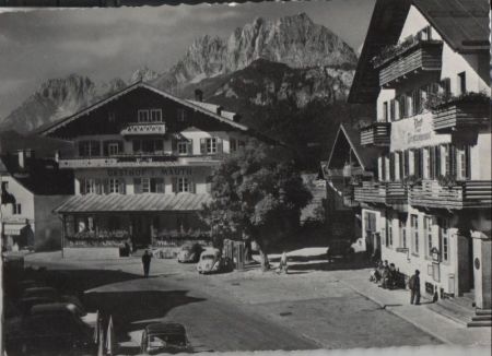 Österreich - Sankt Johann - mit Wildem Kaiser - 1964 Österreich - Sankt Johann - mit Wildem Kaiser - 1964
