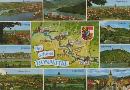 Donau - u.a. Passau und Deggendorf - 1984 Donau - u.a. Passau und Deggendorf - 1984