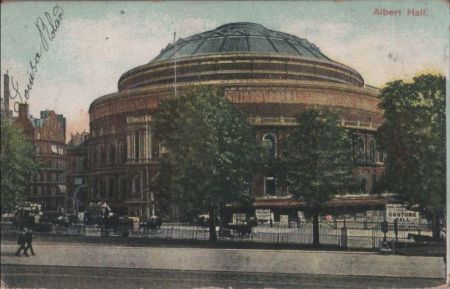 Großbritannien - London - Albert Hall - 1908 Großbritannien - London - Albert Hall - 1908
