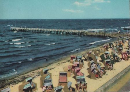 Kühlungsborn - Ost, Blick zur Seebrücke - 1966 Kühlungsborn - Ost, Blick zur Seebrücke - 1966