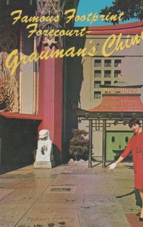 USA, Kalifornien - Hollywood Ca. - Famous Footprints - ca. 1975 USA, Kalifornien - Hollywood Ca. - Famous Footprints - ca. 1975