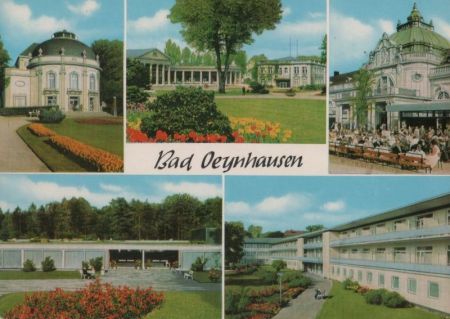 Bad Oeynhausen - 5 Teilbilder - ca. 1970 Bad Oeynhausen - 5 Teilbilder - ca. 1970