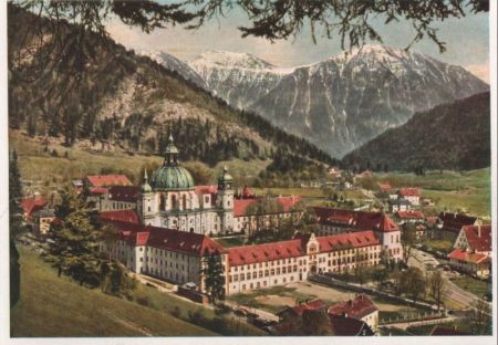 Kloster Ettal - Benediktinerabtei - ca. 1975 Kloster Ettal - Benediktinerabtei - ca. 1975