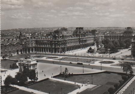 Frankreich - Paris - Place du Carrousel - ca. 1945 Frankreich - Paris - Place du Carrousel - ca. 1945