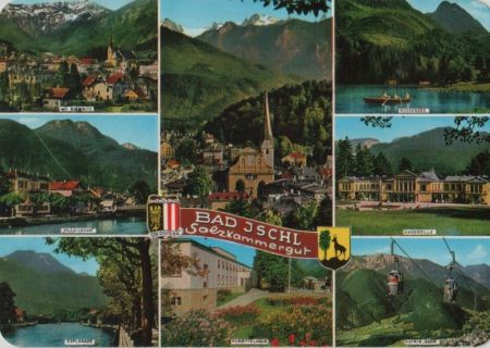 Österreich - Bad Ischl - u.a. Kurmittelhaus - ca. 1980 Österreich - Bad Ischl - u.a. Kurmittelhaus - ca. 1980