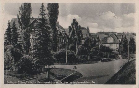 Sulza - Wunderwaldstraße, Pensionshäuser Sulza - Wunderwaldstraße, Pensionshäuser