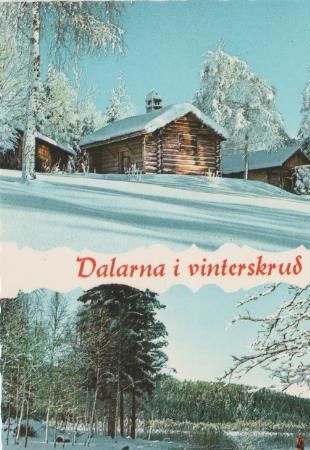 Schweden - Vinter i Dalarna, Sweden - ca. 1975 Schweden - Vinter i Dalarna, Sweden - ca. 1975