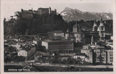 Österreich - Salzburg - vom Imberg - 1957 Österreich - Salzburg - vom Imberg - 1957