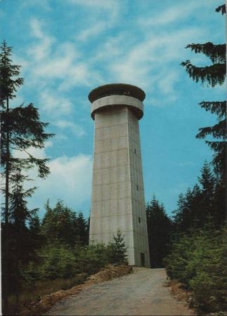 Ludwigsstadt-Lauenstein - Thüringer Warte - ca. 1975 Ludwigsstadt-Lauenstein - Thüringer Warte - ca. 1975
