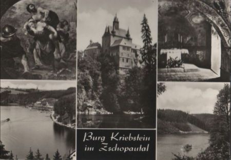 Kriebstein - Burg im Zschopautal - 1971 Kriebstein - Burg im Zschopautal - 1971