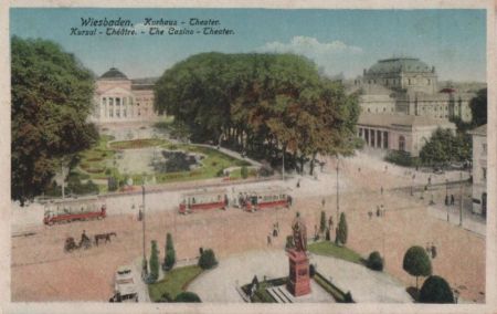 Wiesbaden - Kurhaus, Theater - ca. 1925 Wiesbaden - Kurhaus, Theater - ca. 1925