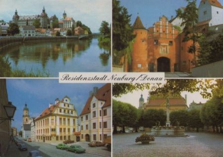 Neuburg, Donau - u.a. Amalienstraße - ca. 1995 Neuburg, Donau - u.a. Amalienstraße - ca. 1995