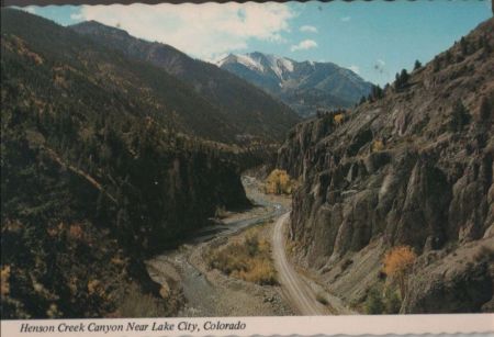 USA - Lake City - Henson Creek Canyon - ca. 1985 USA - Lake City - Henson Creek Canyon - ca. 1985