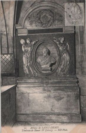 Frankreich - Saint Denis - Tombeau de Henry IV - ca. 1935 Frankreich - Saint Denis - Tombeau de Henry IV - ca. 1935