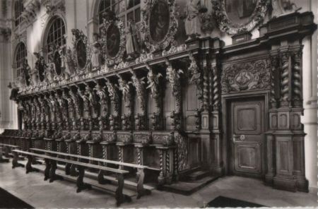Waldsassen - Stiftskirche - ca. 1960 Waldsassen - Stiftskirche - ca. 1960
