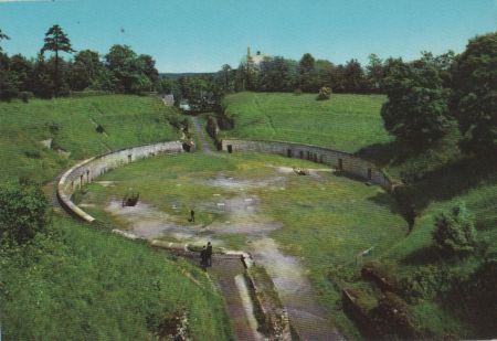 Trier - Römisches Amphitheater - ca. 1980 Trier - Römisches Amphitheater - ca. 1980