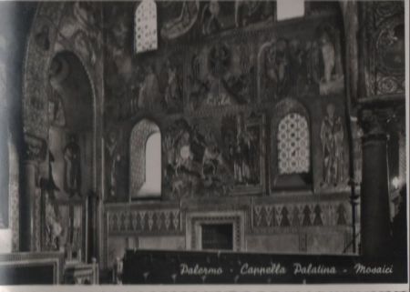 Italien - Palermo - Cappella Palatina, Mosaici - ca. 1960 Italien - Palermo - Cappella Palatina, Mosaici - ca. 1960